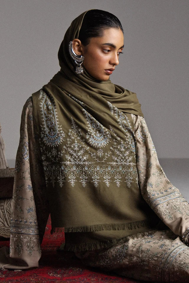 SARAB-D8 | WINTER UNSTITCHED SARAAB | ZARA SHAHJAHAN