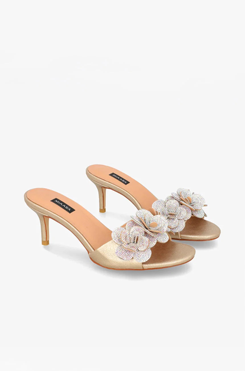 Laleh 63 - Champagne Gold | New Arrivals | Miaasa | Footwear