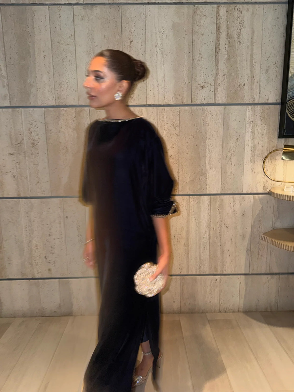 NAVY KELLY KAFTAAN | NEW IN | SAK ATELIER