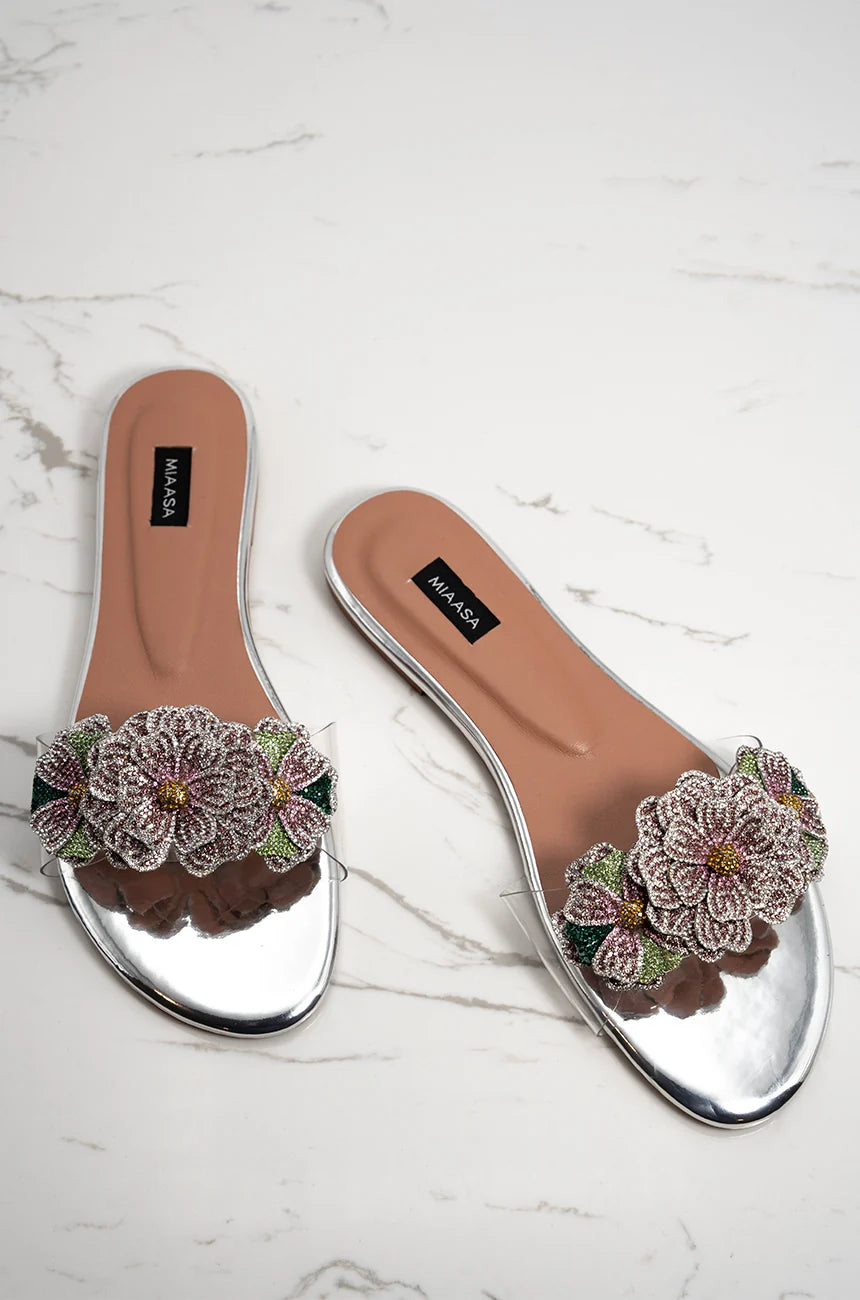Monique - Silver | New Arrivals | Miaasa | Footwear