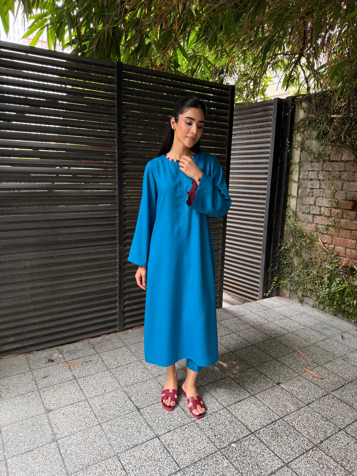 TEAL LOOP SET | NEW IN | SAK ATELIER