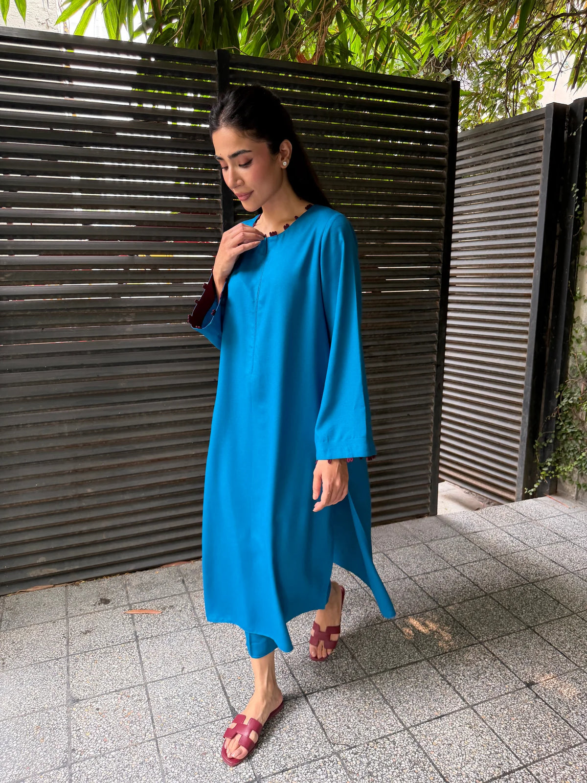 TEAL LOOP SET | NEW IN | SAK ATELIER