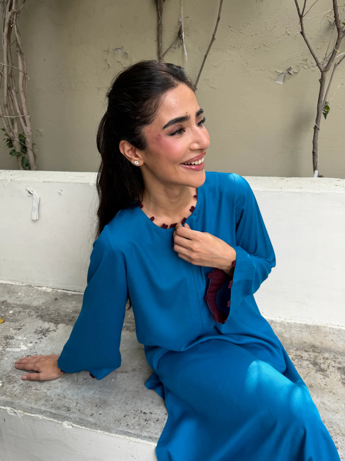 TEAL LOOP SET | NEW IN | SAK ATELIER