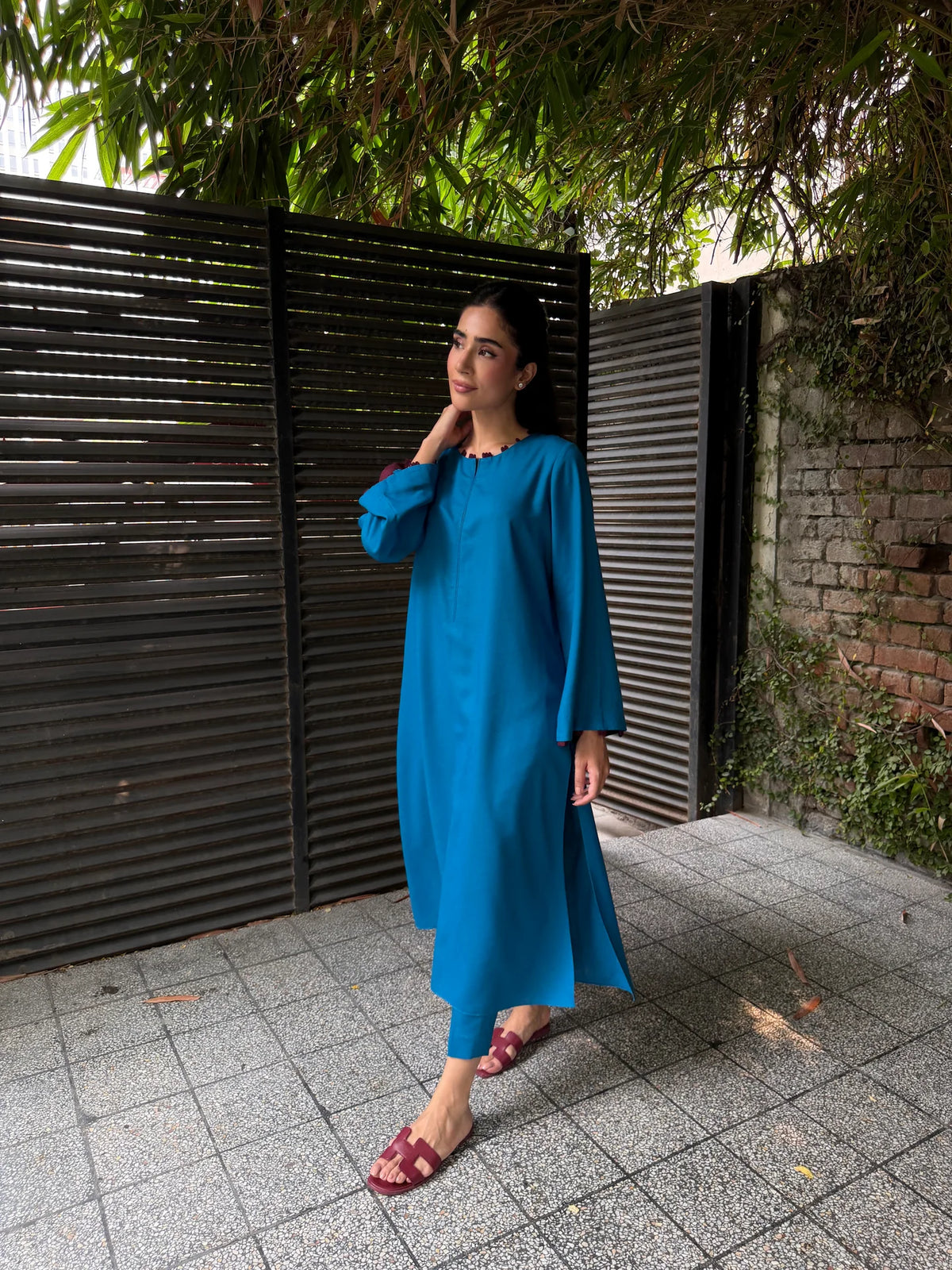 TEAL LOOP SET | NEW IN | SAK ATELIER