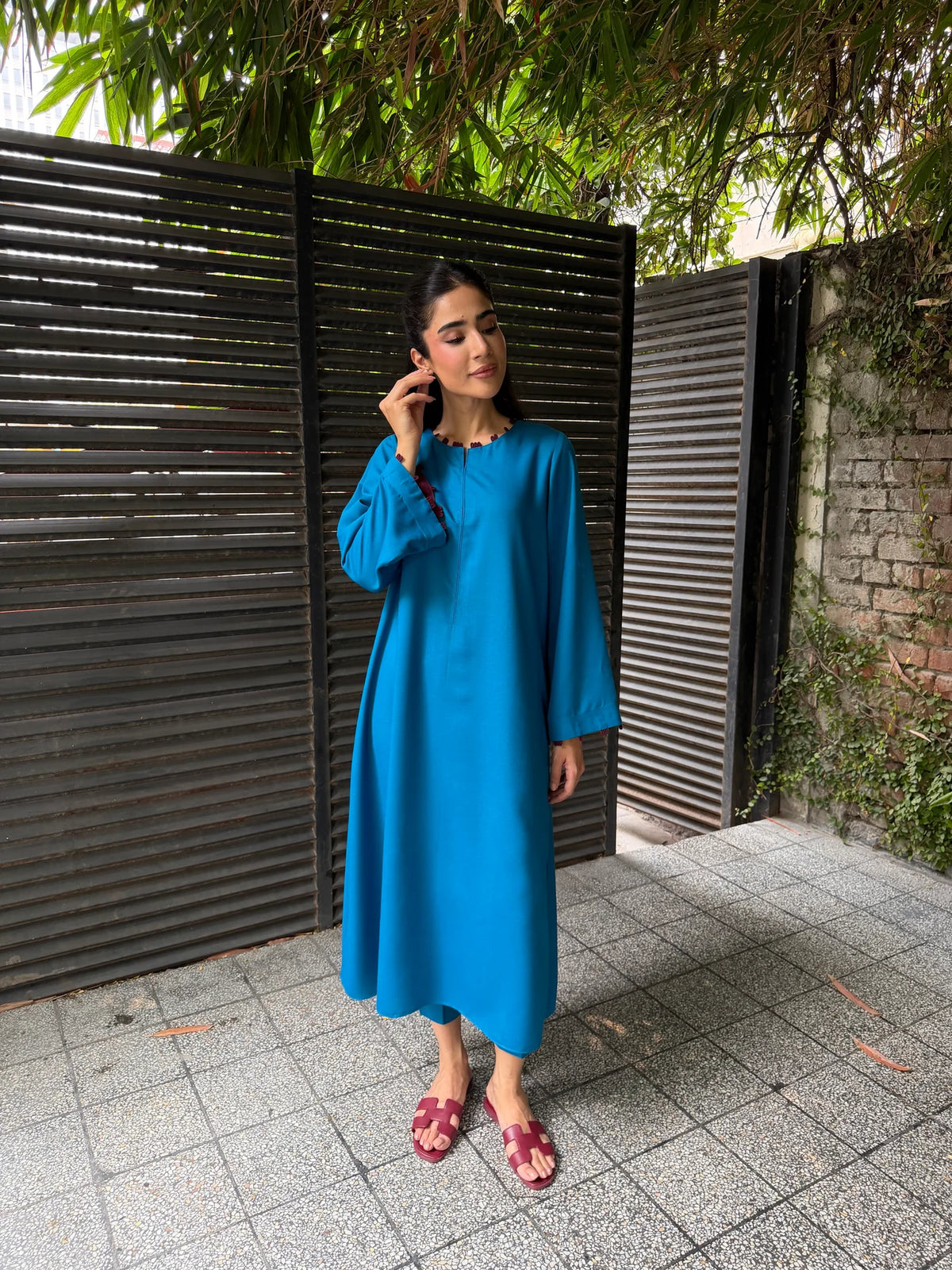 TEAL LOOP SET | NEW IN | SAK ATELIER