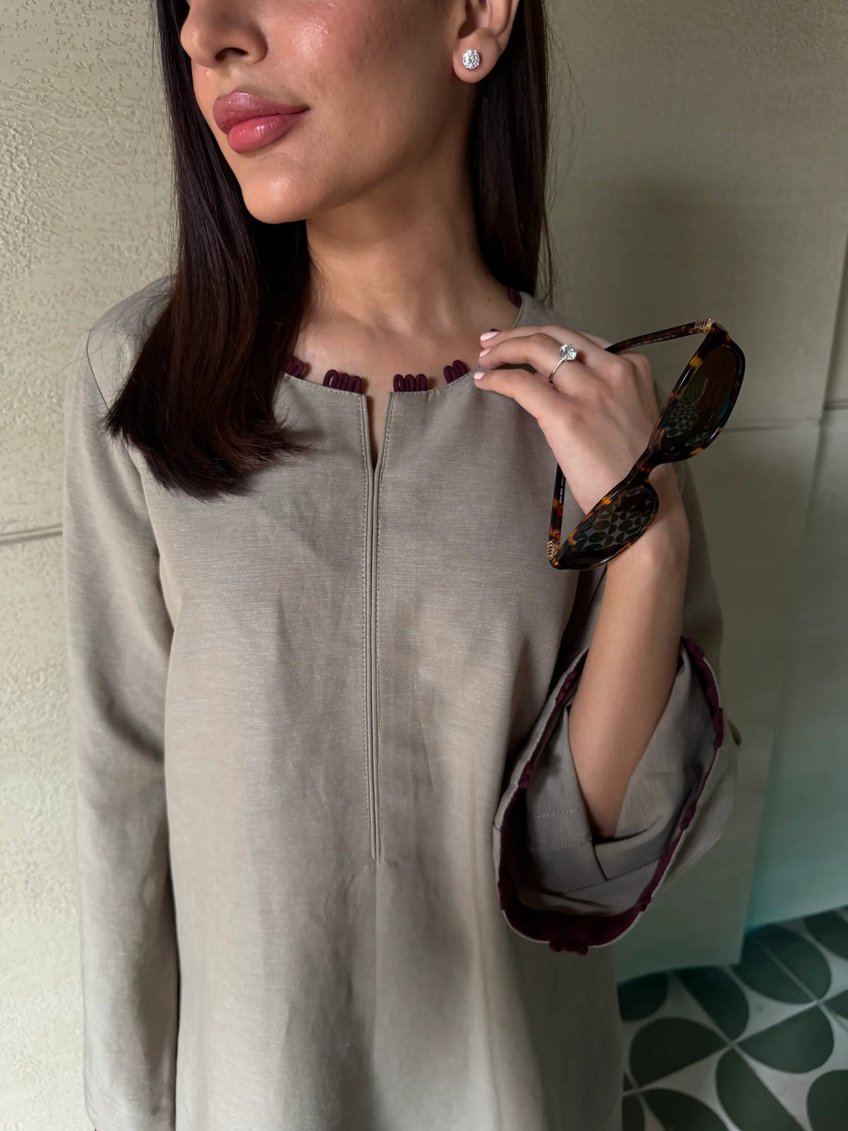 MUSHROOM LOOP SET SHORT | NEW IN | SAK ATELIER