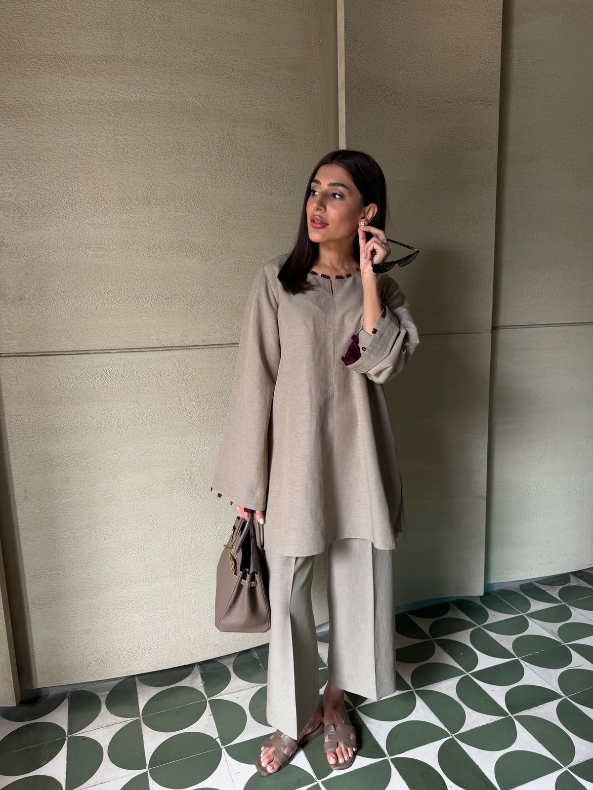 MUSHROOM LOOP SET SHORT | NEW IN | SAK ATELIER