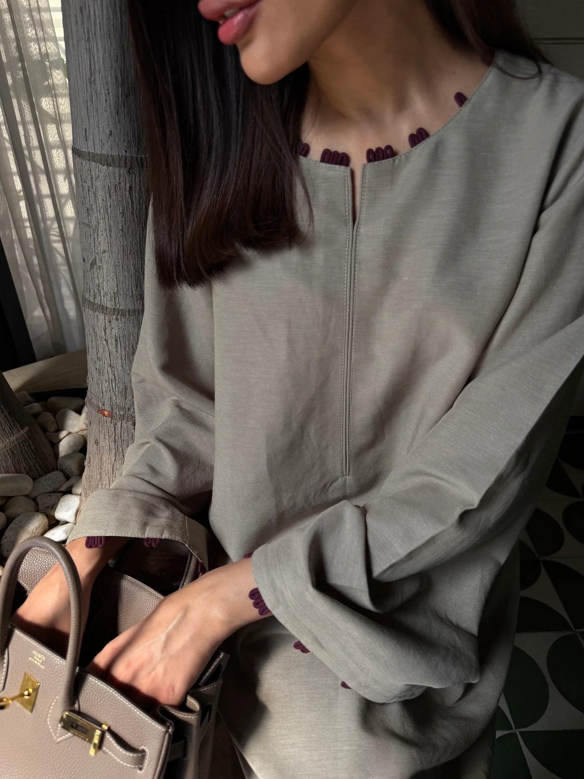 MUSHROOM LOOP SET SHORT | NEW IN | SAK ATELIER