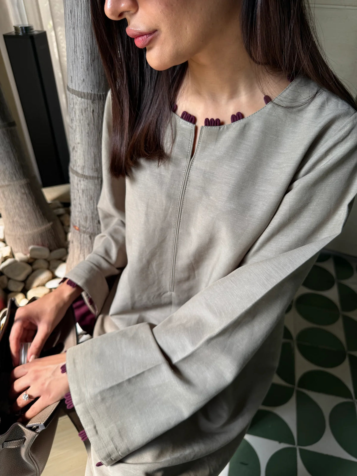 MUSHROOM LOOP SET SHORT | NEW IN | SAK ATELIER