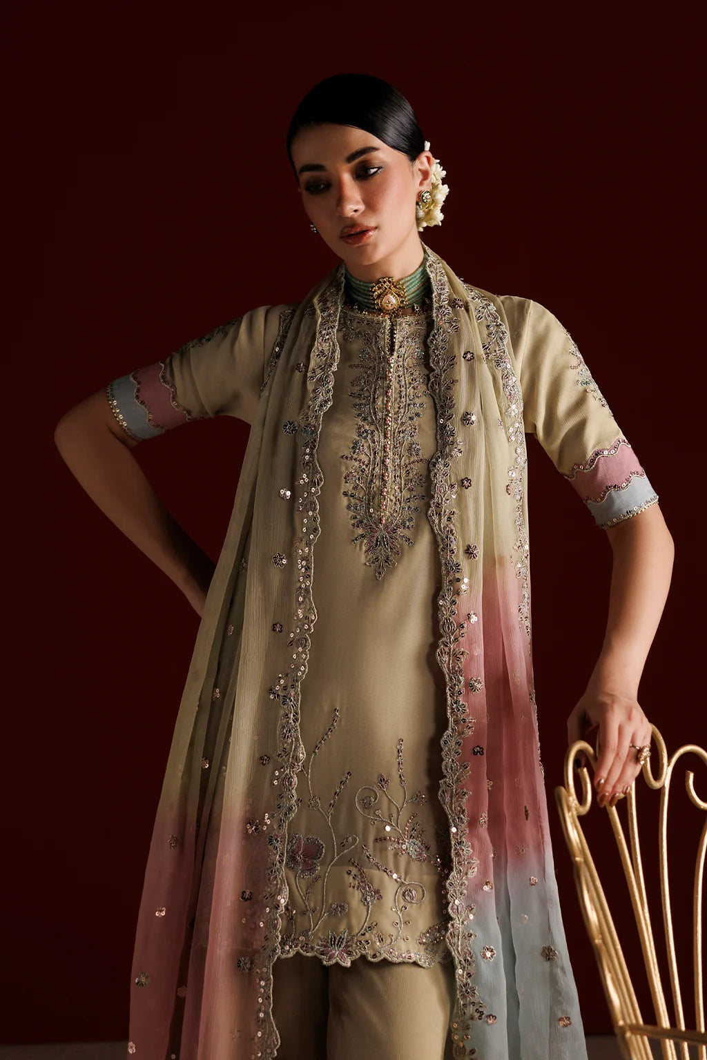 CC-108 Embroidered Chiffon | Semi Formals ‘26 | Iznik
