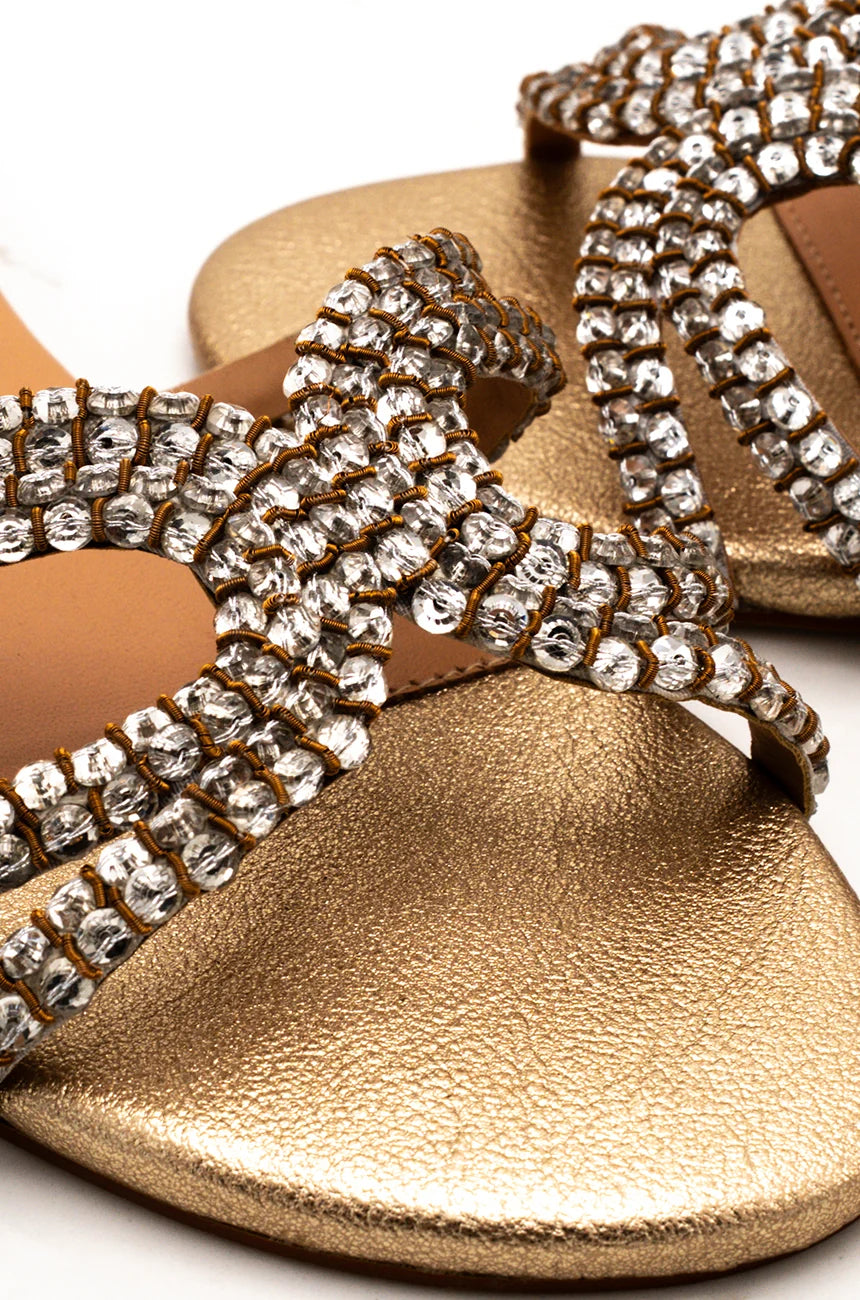 Zee - Champagne Glod | New Arrivals | Miaasa | Footwear
