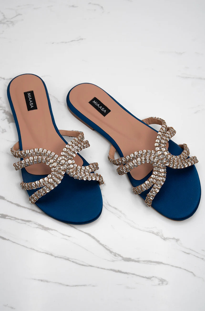 Zee - Blue | New Arrivals | Miaasa | Footwear