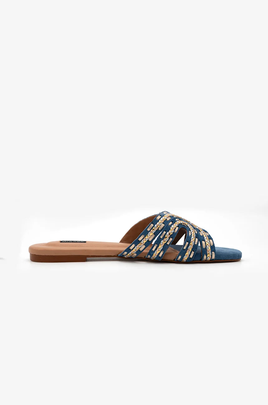 Whipstitch Zee - Royal Blue | Miaasa | Footwear