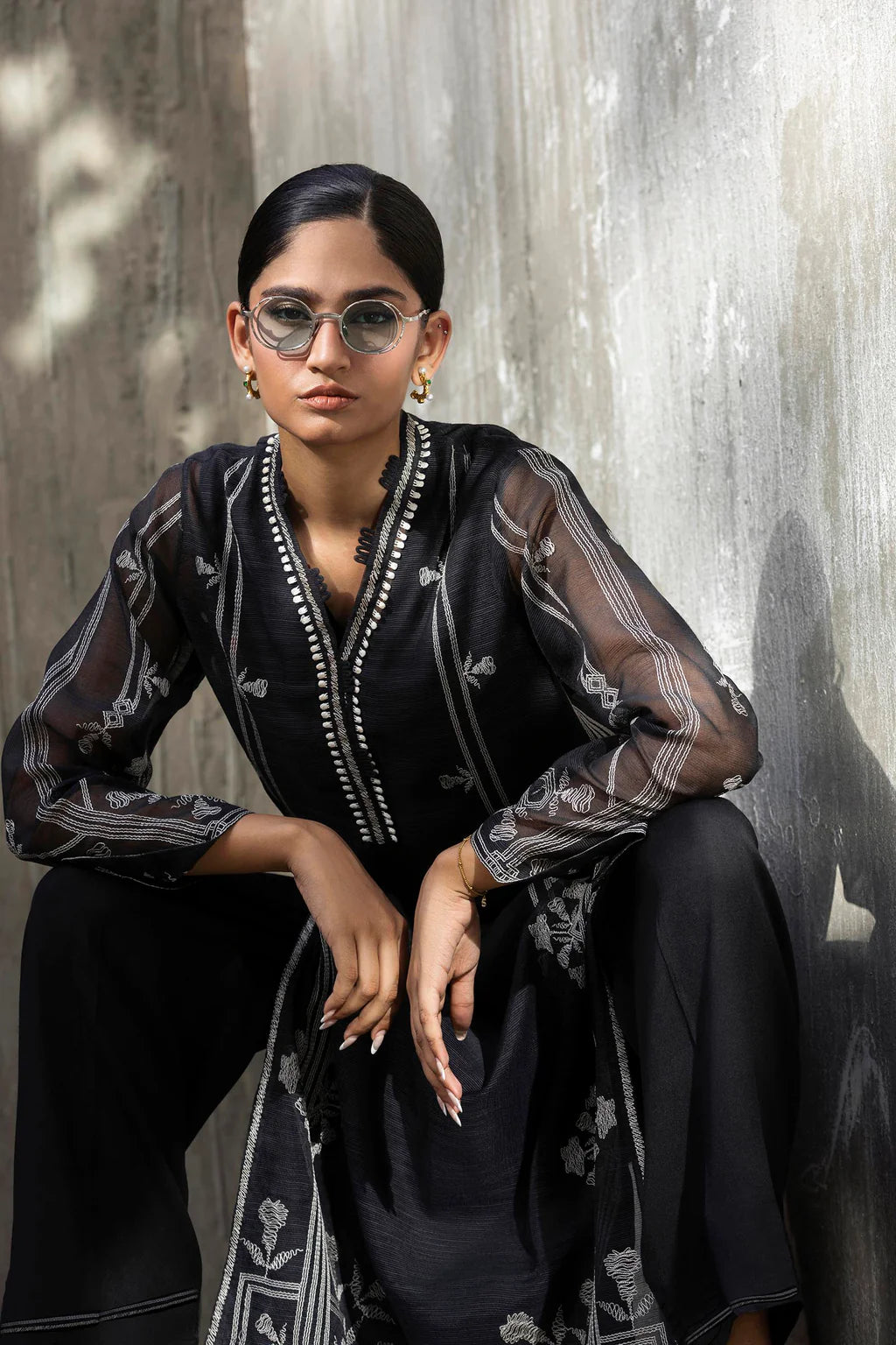 SS26SGE495P2T | Monochrome Collection | SANA SAFINAZ