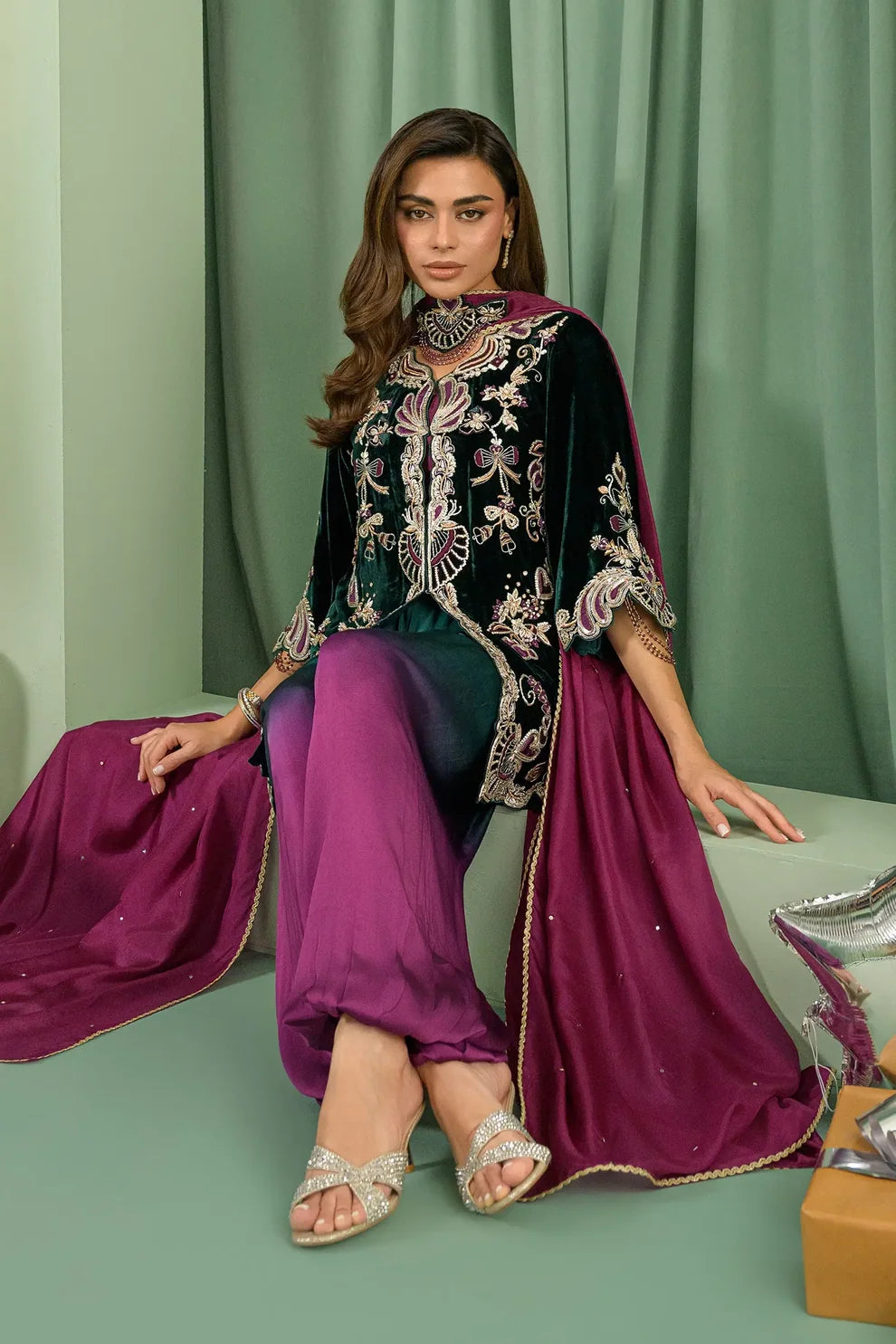 Emerald Eclair | Lustre The Velvet Glow | Flairs Studio