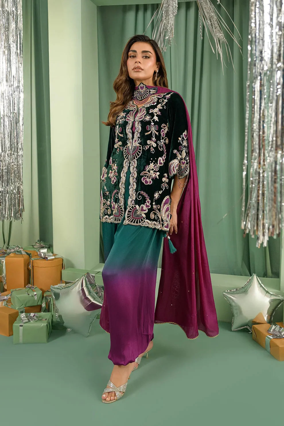 Emerald Eclair | Lustre The Velvet Glow | Flairs Studio