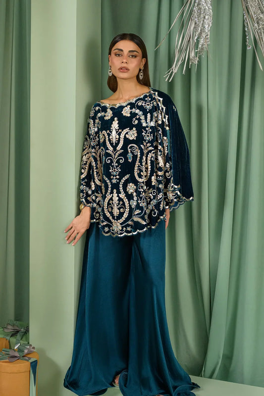 Navy Glaze | Lustre The Velvet Glow | Flairs Studio