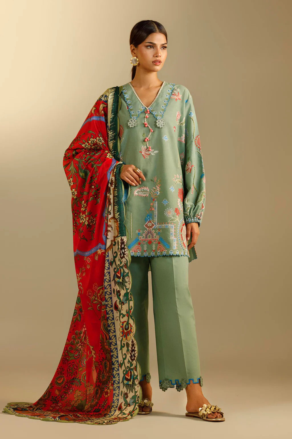 M262-015A-CL | Muzlin Summer ‘26 Vol. 2 | SANA SAFINAZ