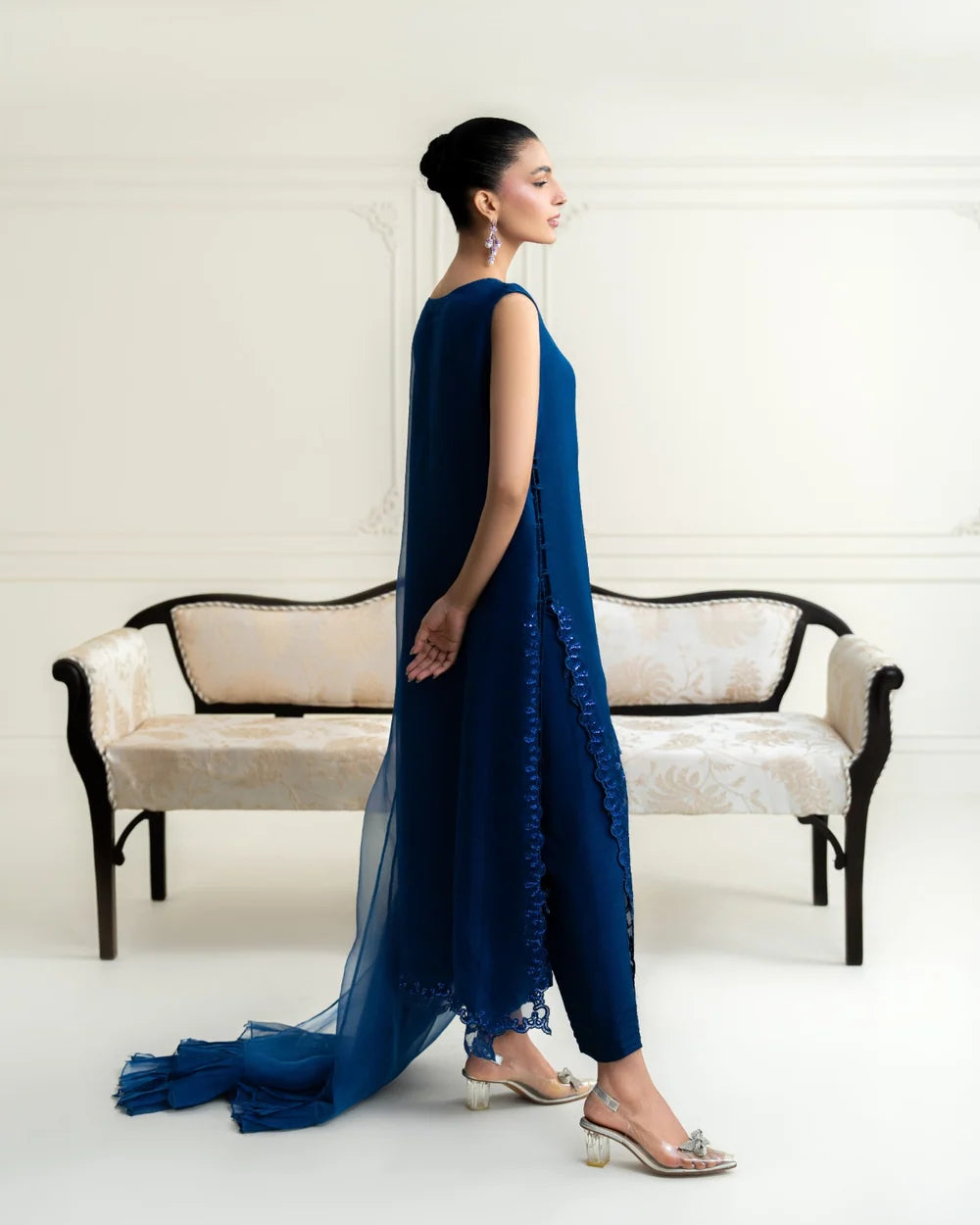 MIDNIGHT BLOOM | Festive Formals | Aghanoor Bridal