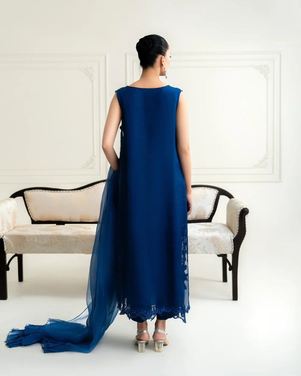 MIDNIGHT BLOOM | Festive Formals | Aghanoor Bridal
