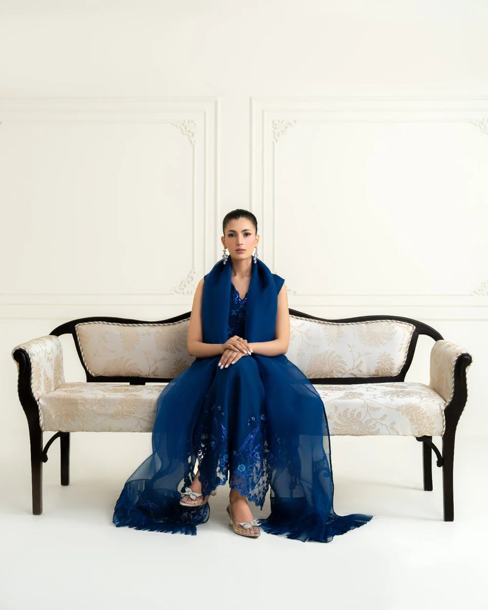 MIDNIGHT BLOOM | Festive Formals | Aghanoor Bridal