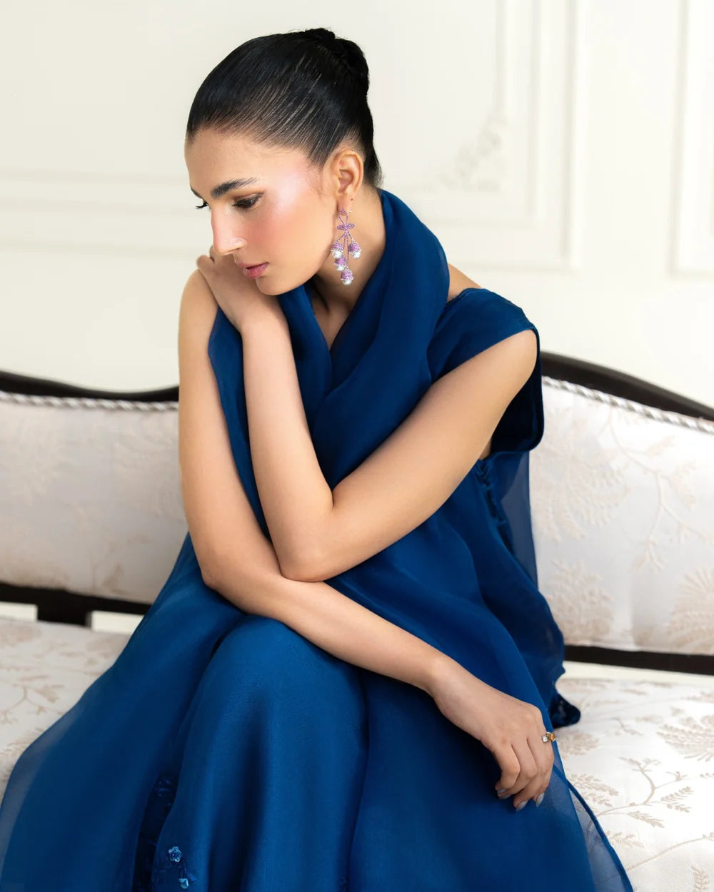 MIDNIGHT BLOOM | Festive Formals | Aghanoor Bridal