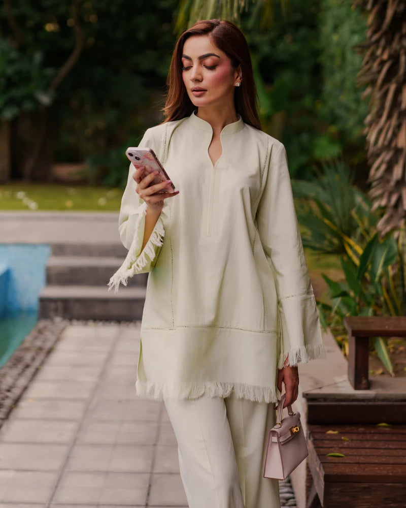 Mint Fringe Studio Set | New Arrivals | LIRA