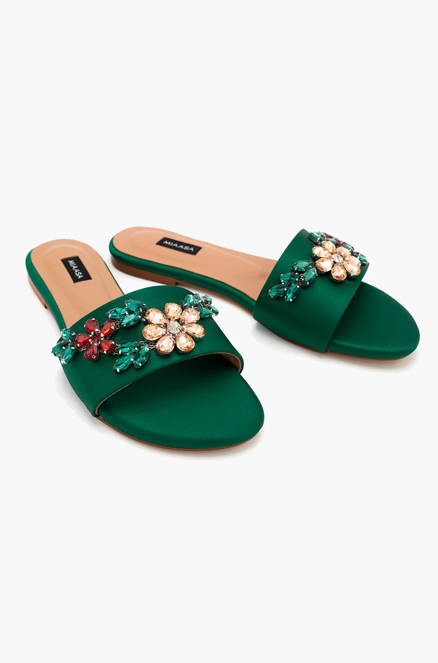 Naia - Green | Miaasa | Footwear