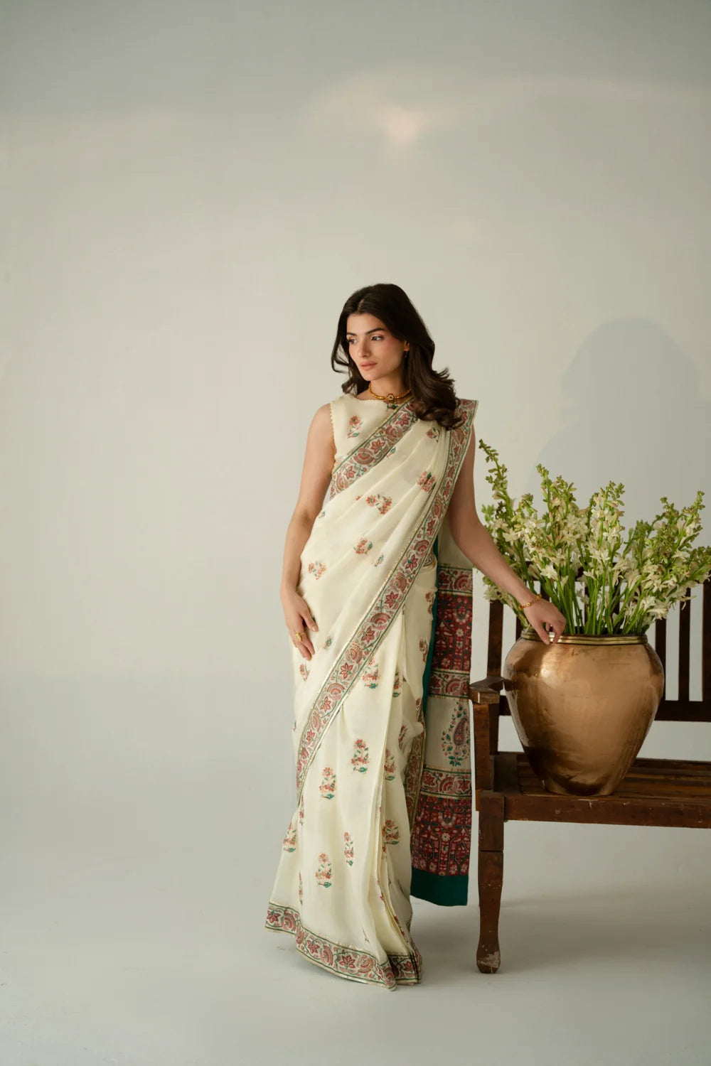 SAHEERA SAREE | Festive Formals | Aghanoor Bridal