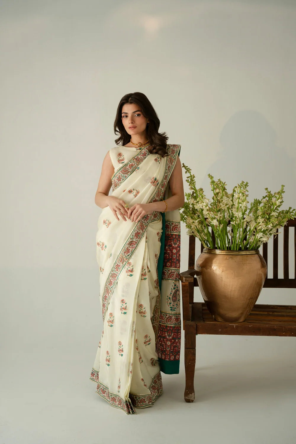SAHEERA SAREE | Festive Formals | Aghanoor Bridal