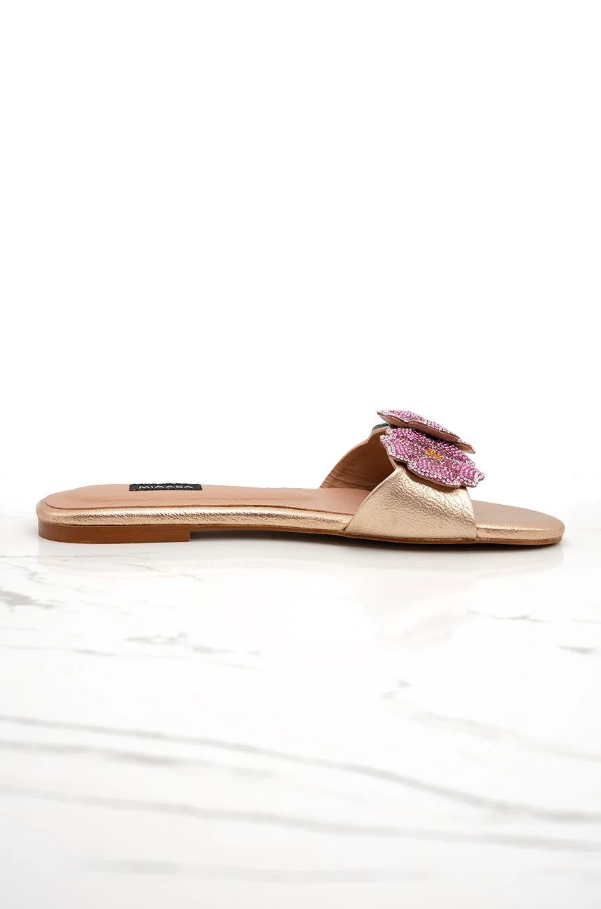 Amaya Kids - Gold | Miaasa | Footwear