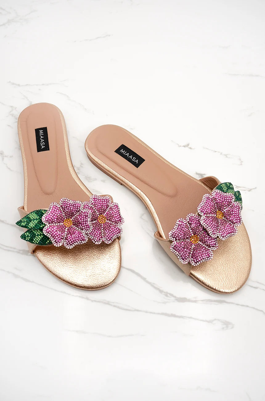 Amaya Kids - Gold | Miaasa | Footwear