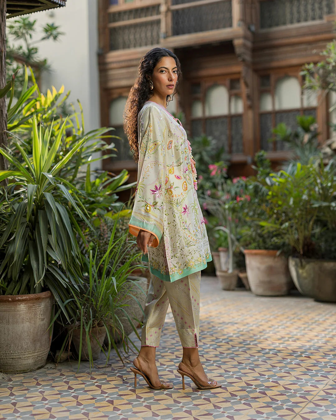 Lemon Bloom Cord Set | Solene | Zarah Nur