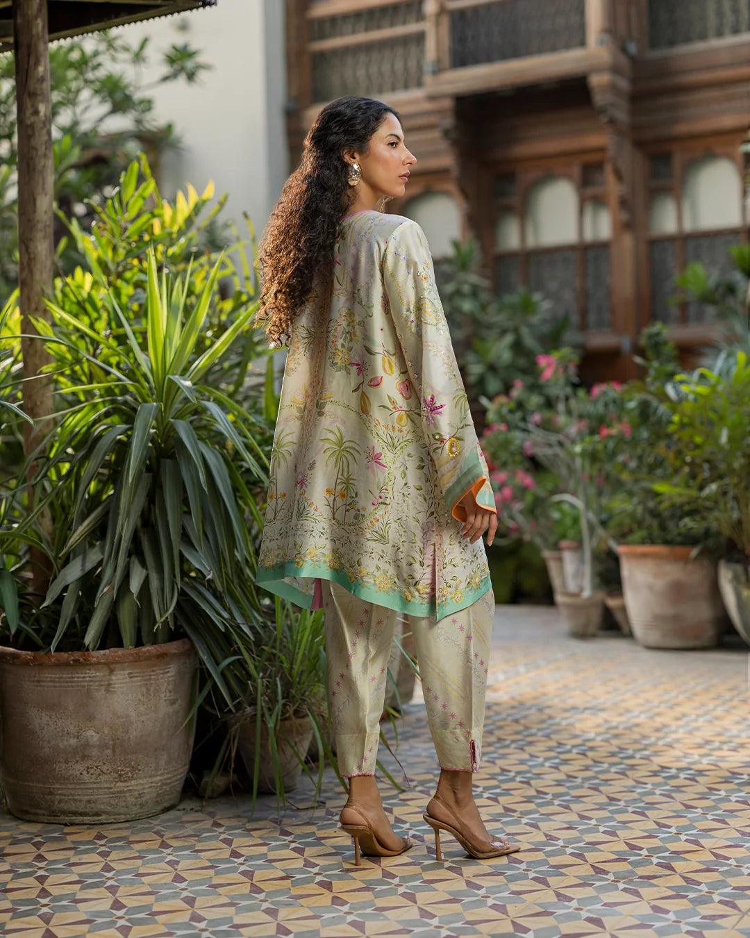 Lemon Bloom Cord Set | Solene | Zarah Nur