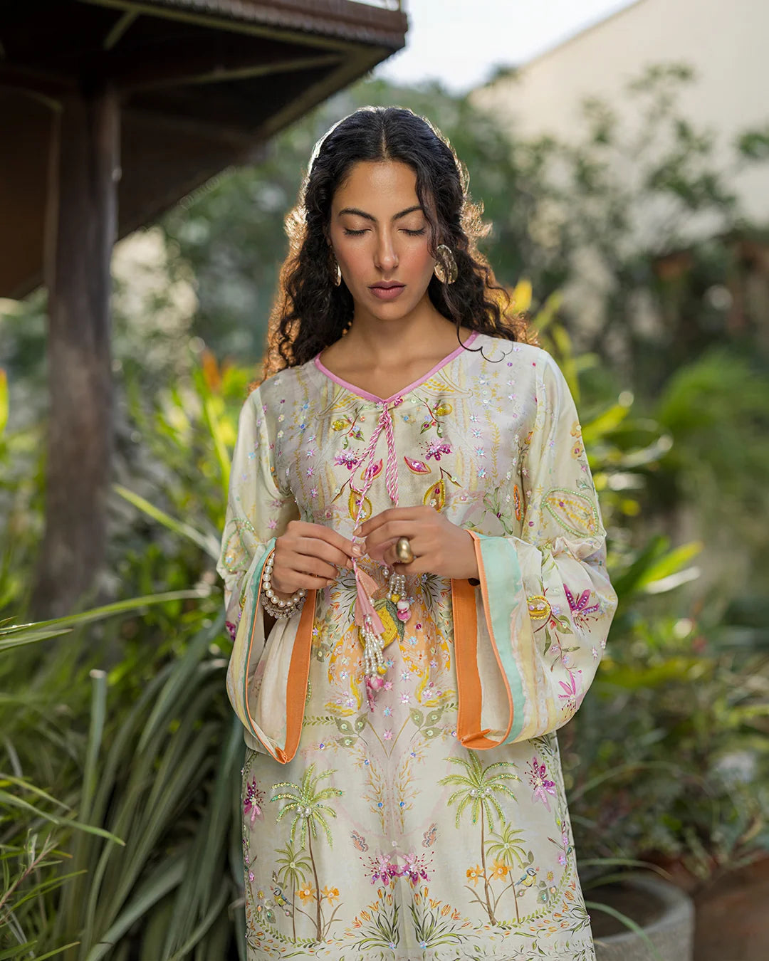 Lemon Bloom Cord Set | Solene | Zarah Nur