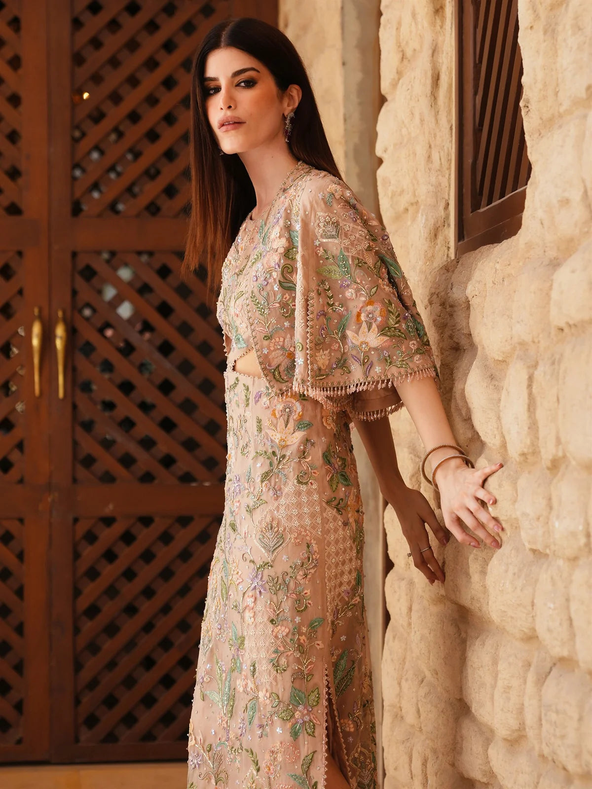 STARDUST DRESS & ALARA JACKET | DEMI COUTURE | MISHA LAKHANI