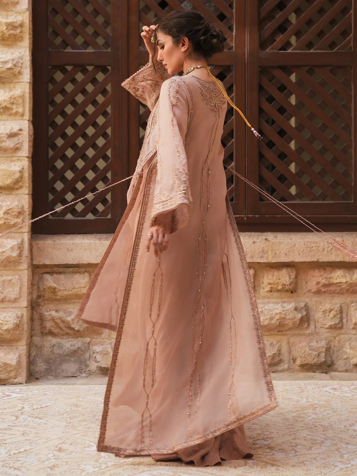 SIDE SLIT & INNERKALI | DEMI COUTURE | MISHA LAKHANI