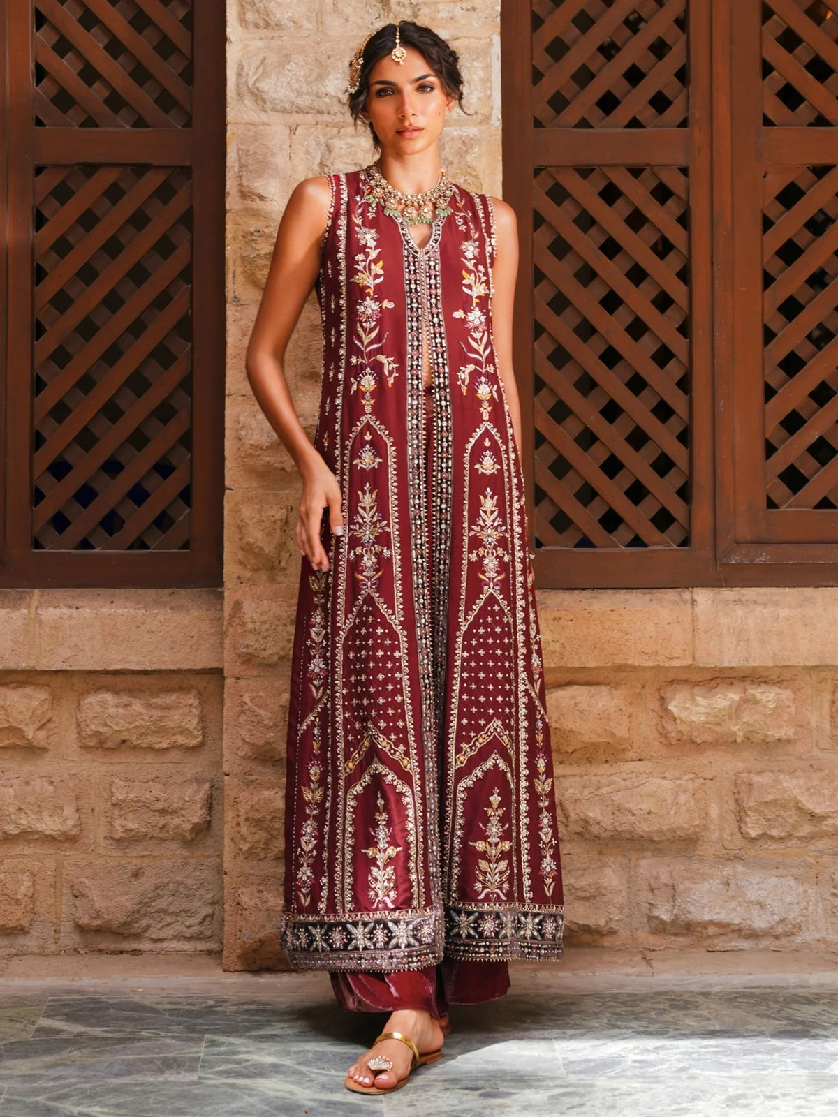 RIMSHA JACKET & PALAZZO | DEMI COUTURE | MISHA LAKHANI