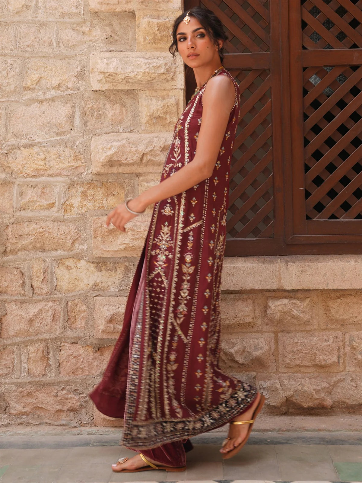RIMSHA JACKET & PALAZZO | DEMI COUTURE | MISHA LAKHANI