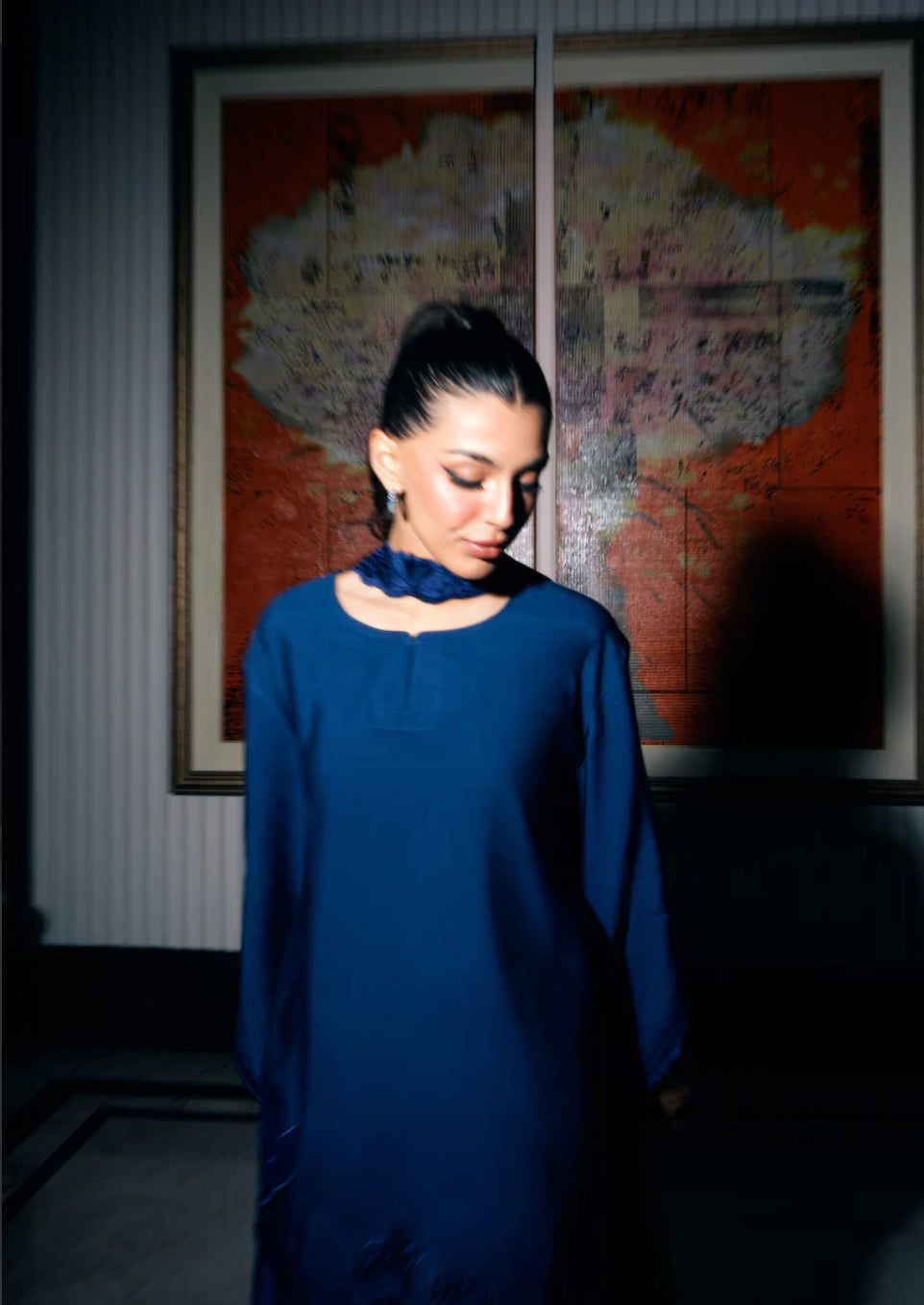 ELARA DUPATTA | Monochrome '26 | Solids Official