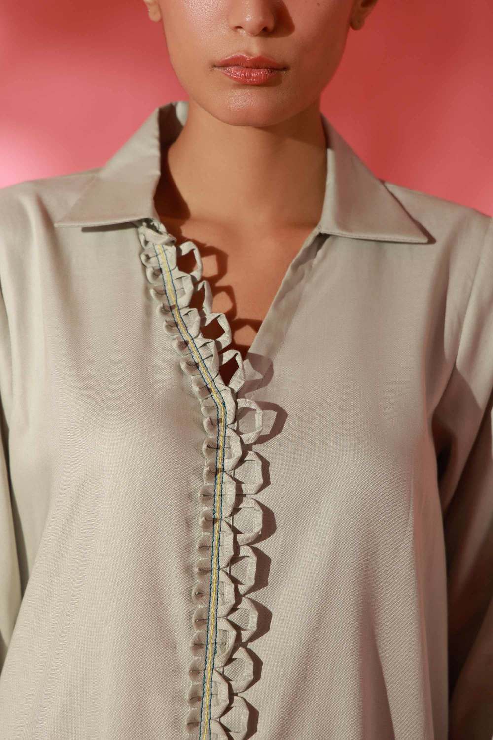 KHAKI CHALK MATCHING SET | Studio Mehr