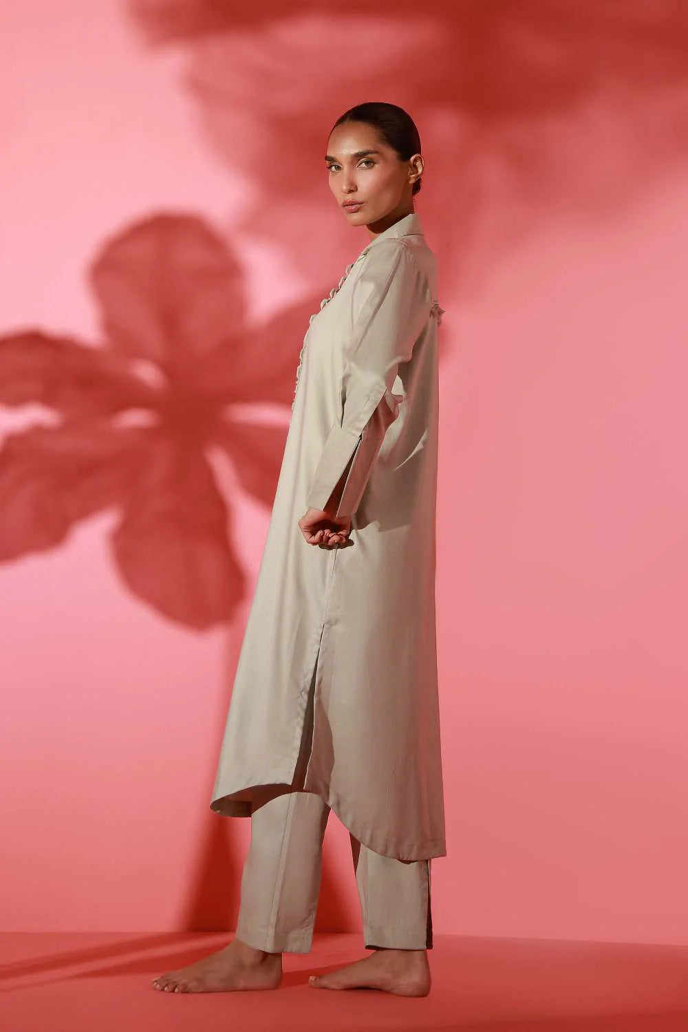 KHAKI CHALK MATCHING SET | Studio Mehr