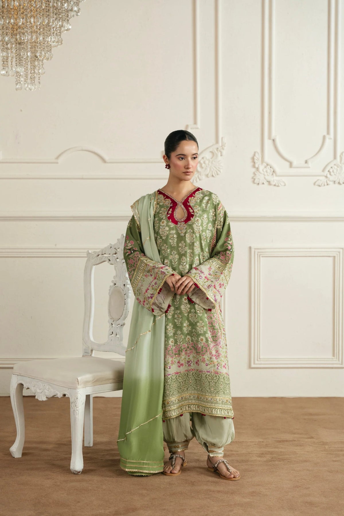 GULEENA PRINTED | Festive Formals | Aghanoor Bridal
