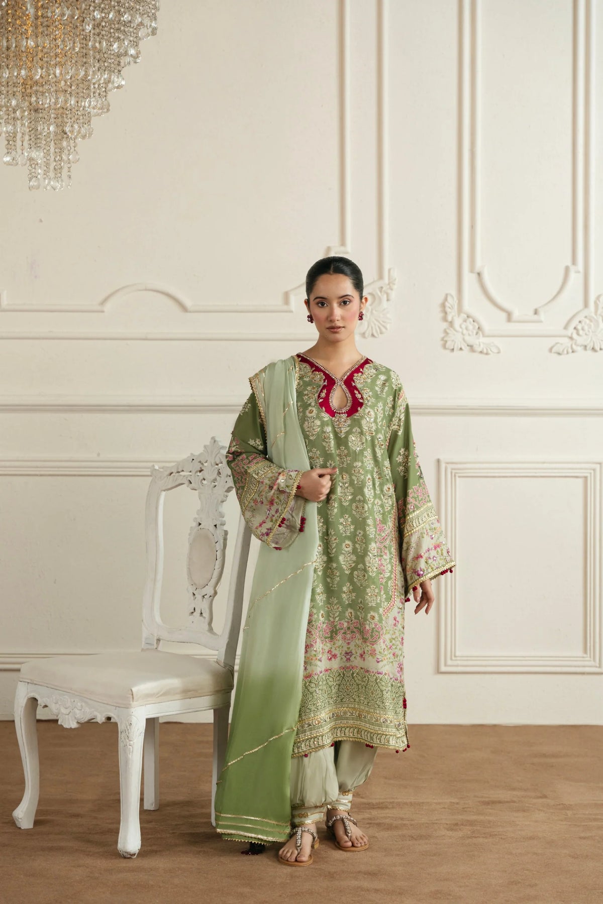 GULEENA PRINTED | Festive Formals | Aghanoor Bridal