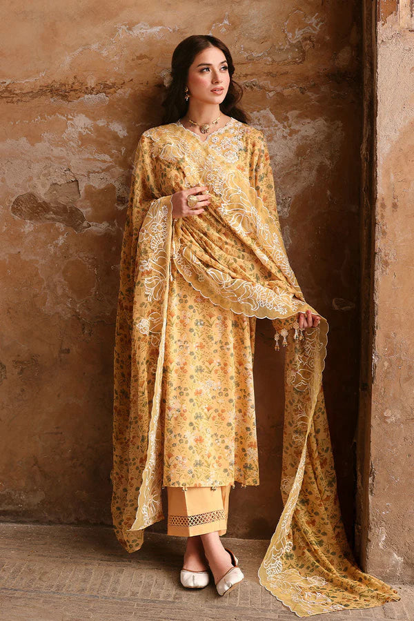 SUNLIT HUE | Cross Stitch  Luxury Festive Lawn 2024 (RTS)