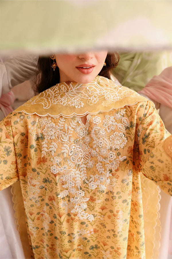 SUNLIT HUE | Cross Stitch  Luxury Festive Lawn 2024 (RTS)