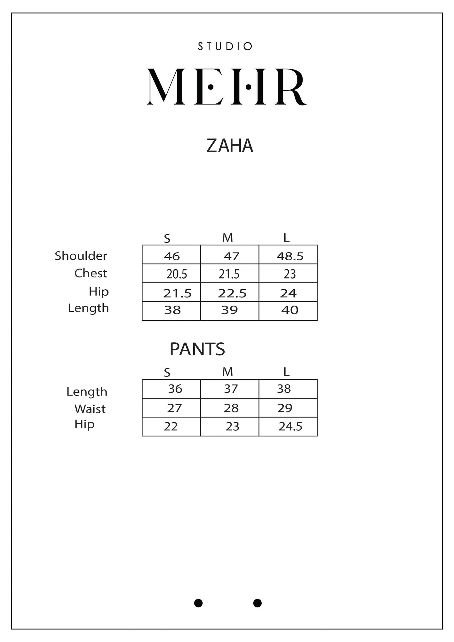 WILD FLOWER MATCHING SET | Studio Mehr