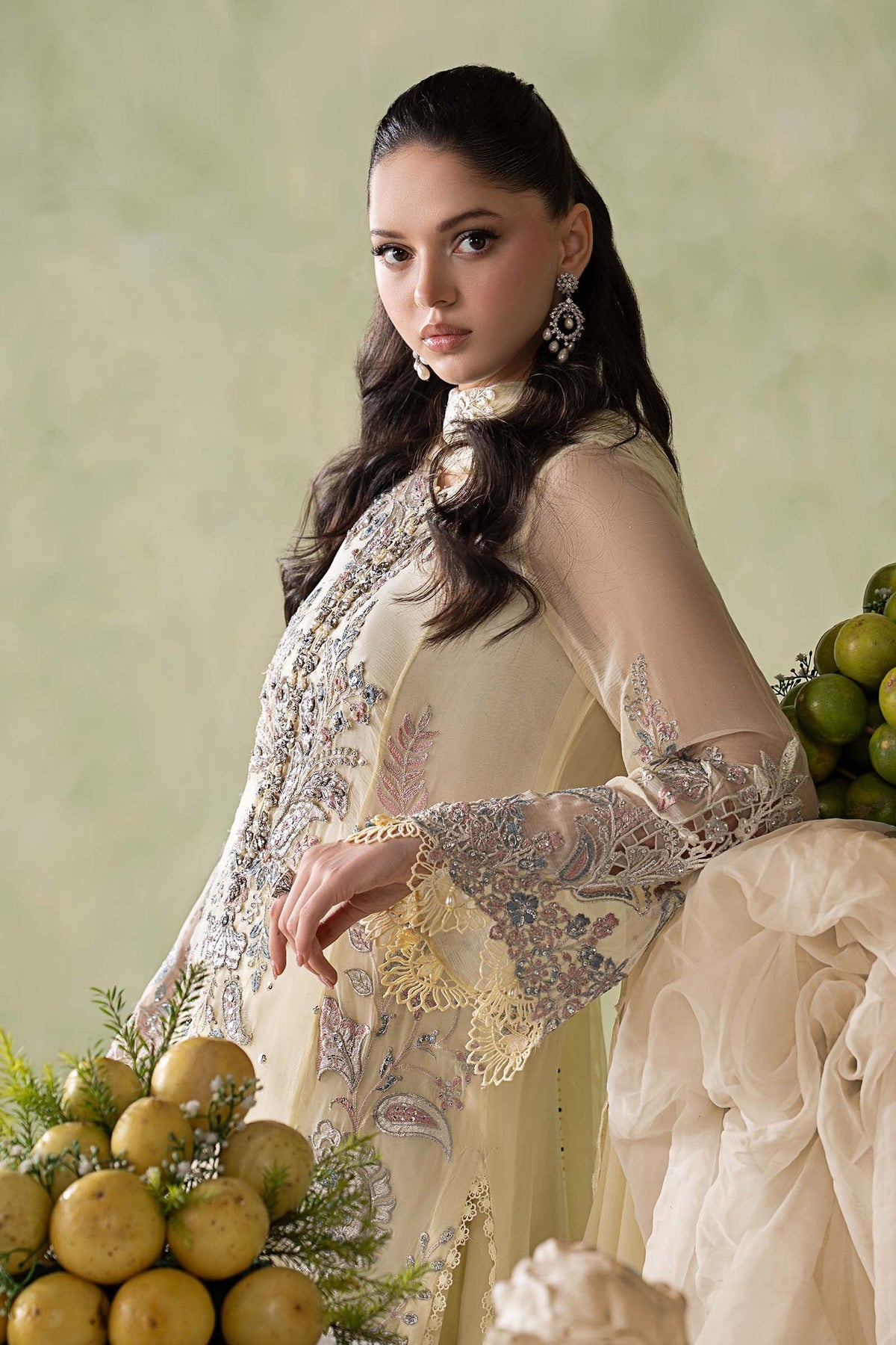 MCS-26-208-Pastle Sunshine | Stitched Chiffon Collection ‘26 | MARIA.B