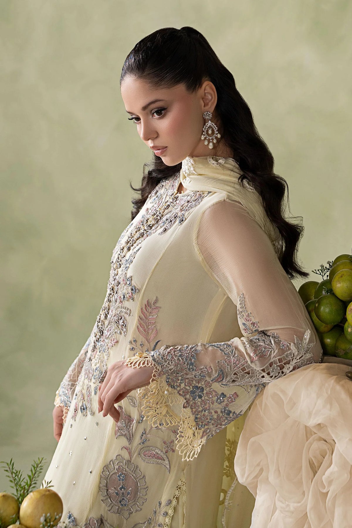 MCS-26-208-Pastle Sunshine | Stitched Chiffon Collection ‘26 | MARIA.B