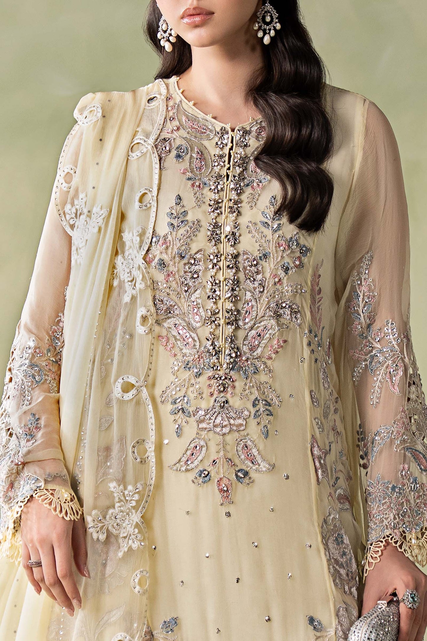 MCS-26-208-Pastle Sunshine | Stitched Chiffon Collection ‘26 | MARIA.B